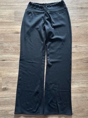 Columbia Black Drawstring Wide-Leg Lounge Pants